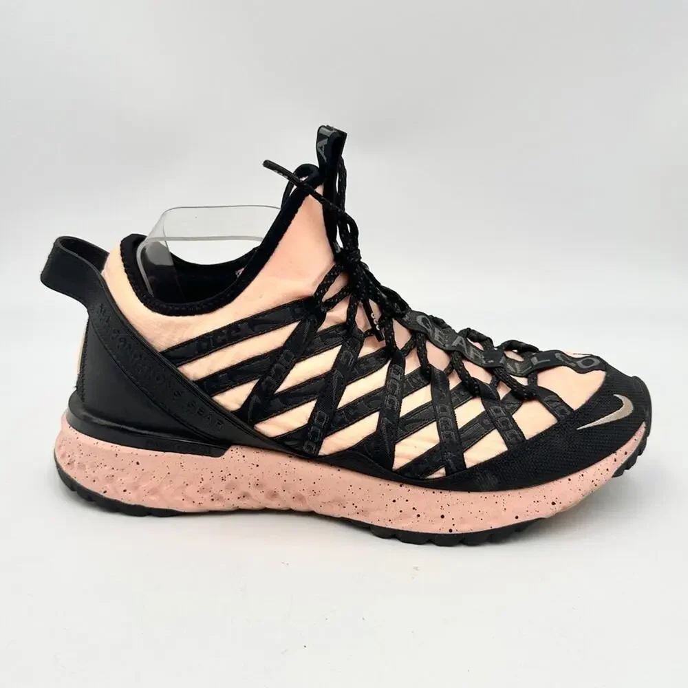 Nike AGC React Terra Gobe Limited ED Black/Pink Shoes BV6344-800 Men's Size 11